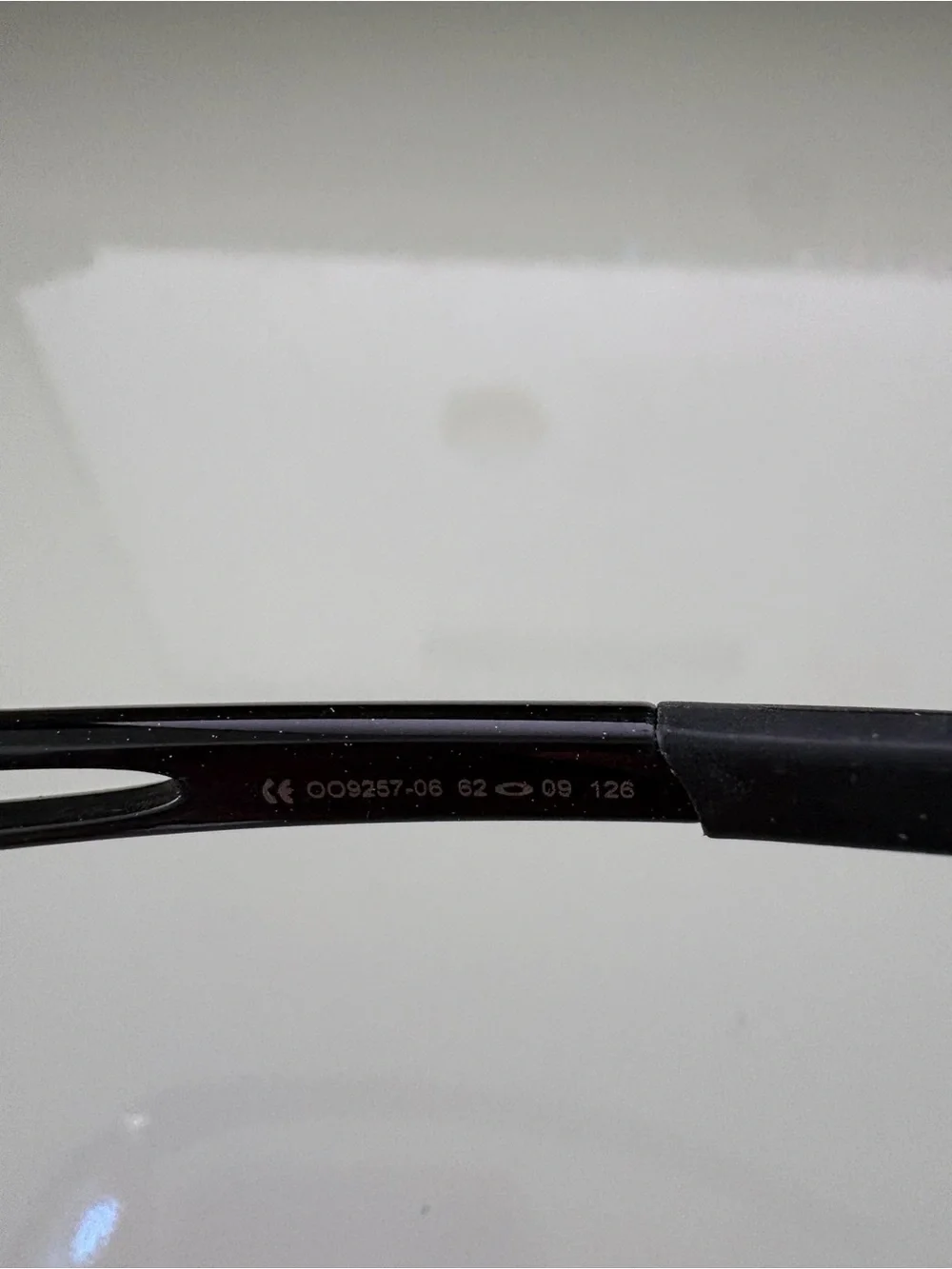 Oakley RPM Edge Metallic Black/G30 Black Iridium Lenses OO9257-06